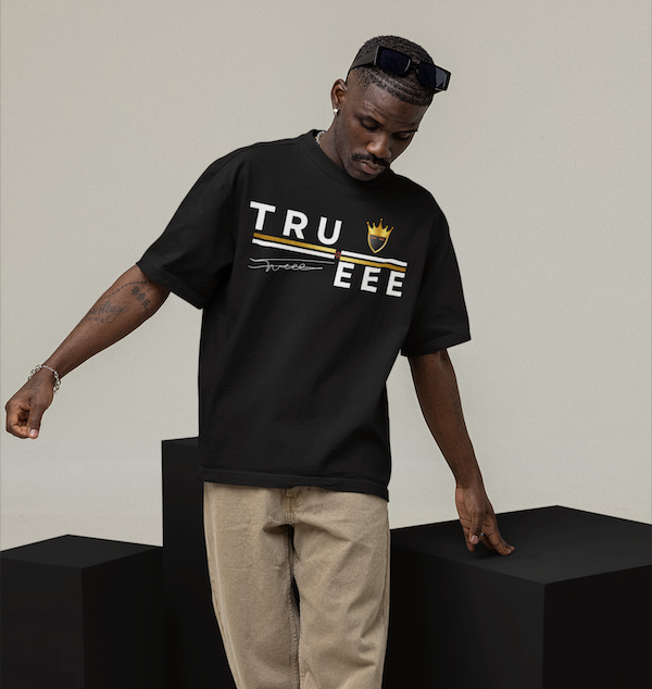 Pre-Order NOW! TRUEEE Text Mens T- Shirt