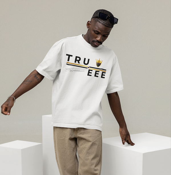 Pre-order NOW! TRUEEE Text  Men's T-shirt