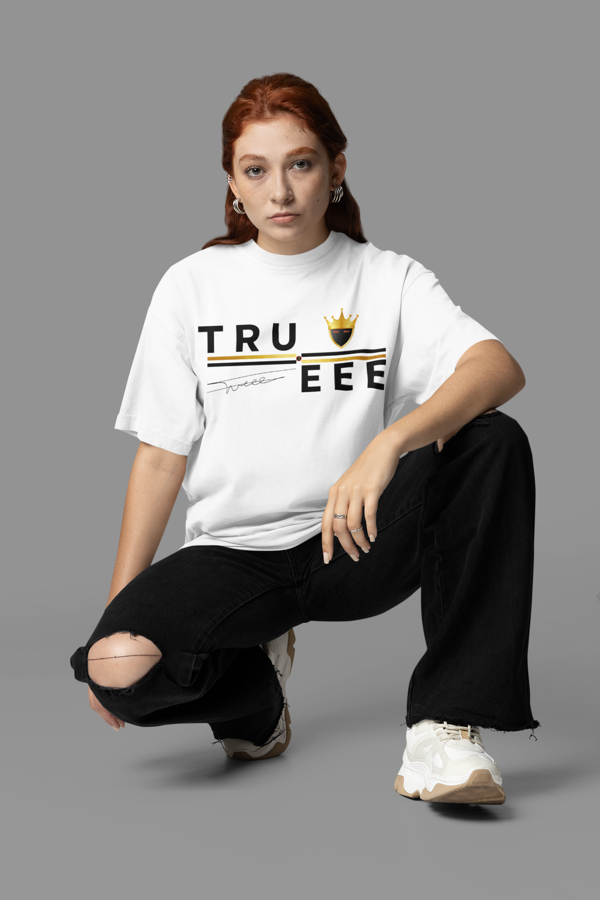 Pre-Order NOW! TRUEEE Text Women's T-shirt