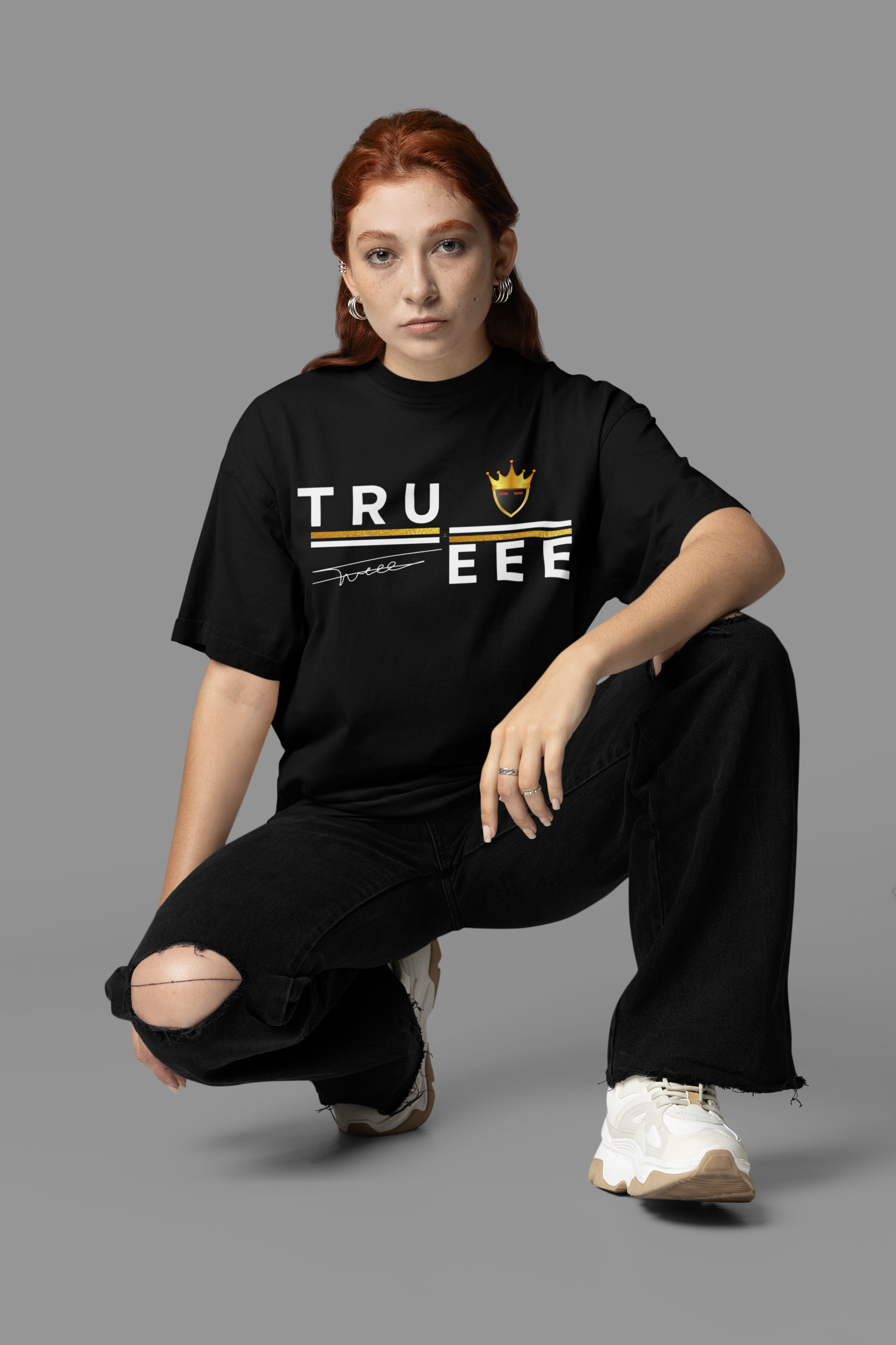 Pre-Order NOW! TRUEEE Text Women's T- Shirt